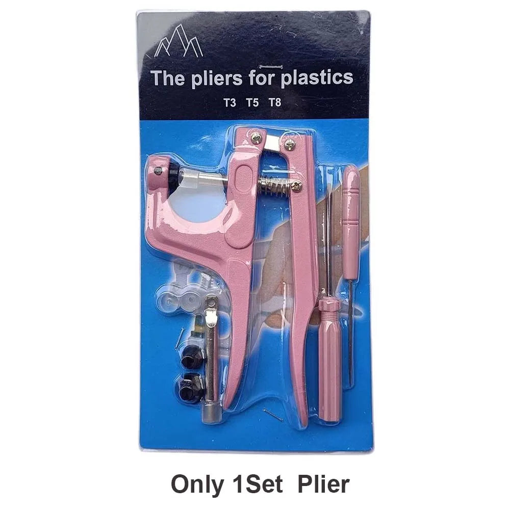 T5 Resin Snap Button Set with Pliers