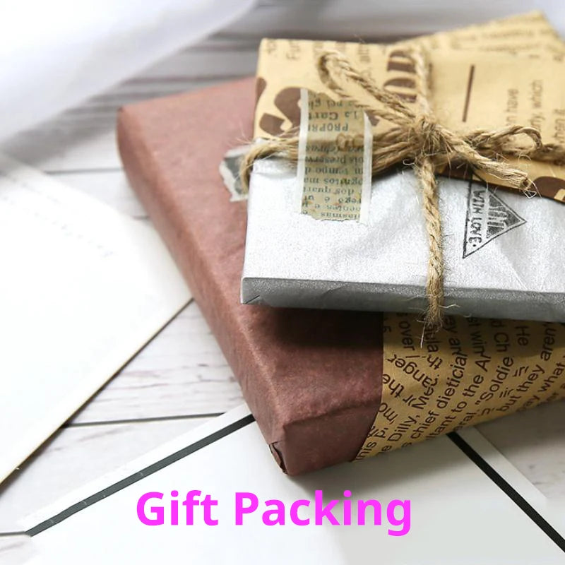 A5 Retro Wrapping Paper Set | 100 Sheets Multicolor Floral Gift Tissue Paper