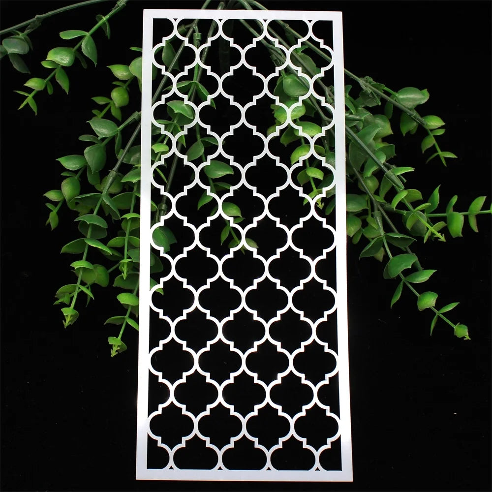 KSCRAFT 4pcs Slimline Layering Stencils – DIY Scrapbooking & Card Making