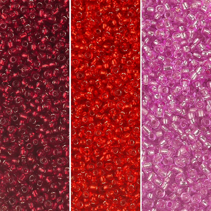5750pcs 2mm Glass Spacer Beads – 20 Colors DIY Jewelry Set
