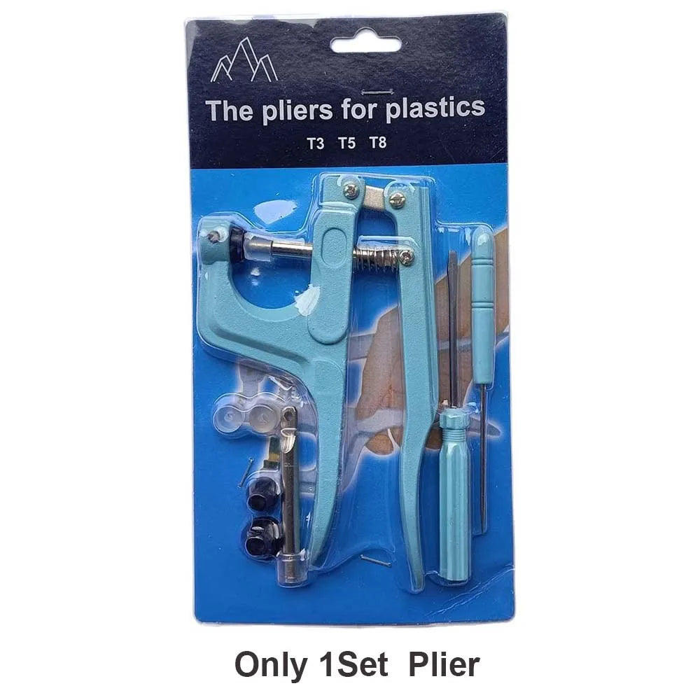 T5 Resin Snap Button Set with Pliers