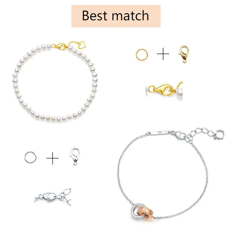 Jewelry Findings Kit with Zinc Alloy Jump Rings & Lobster Clasps