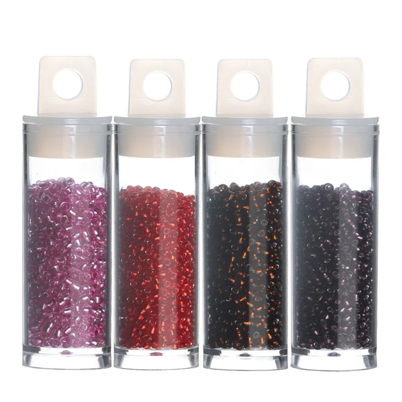 5750pcs 2mm Glass Spacer Beads – 20 Colors DIY Jewelry Set