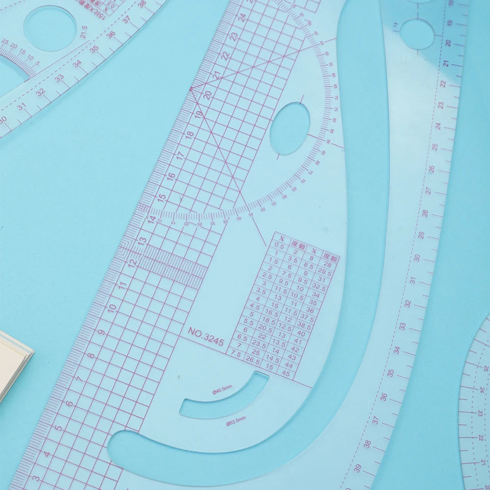 Multifunctional French Curve Ruler – Soft Plastic Sewing & Dressmaking Template