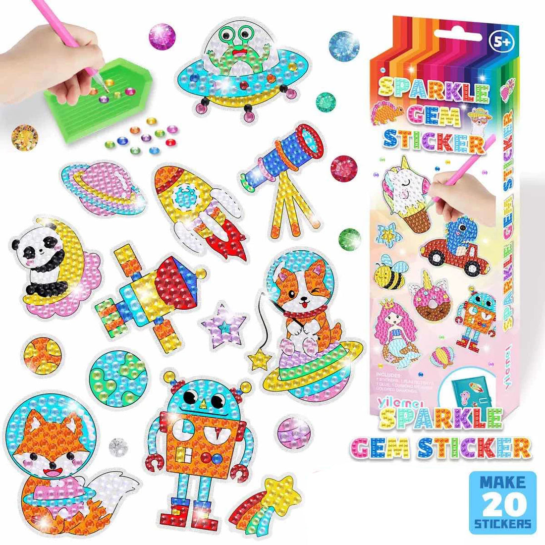 5D Diamond Painting Sticker Kit