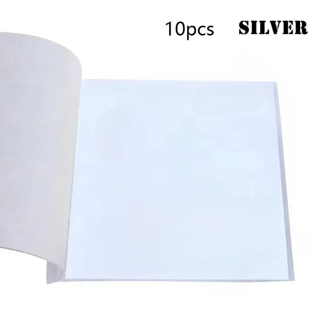 Gold Leaf Sheets Set (10 Pcs) | DIY Art, Nails, Resin & Furniture Decoration