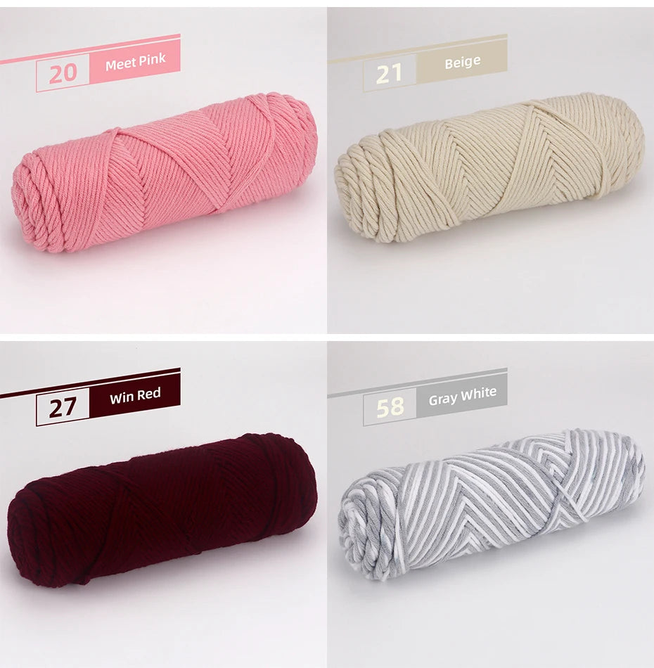 5 Pcs Cotton Select Yarn