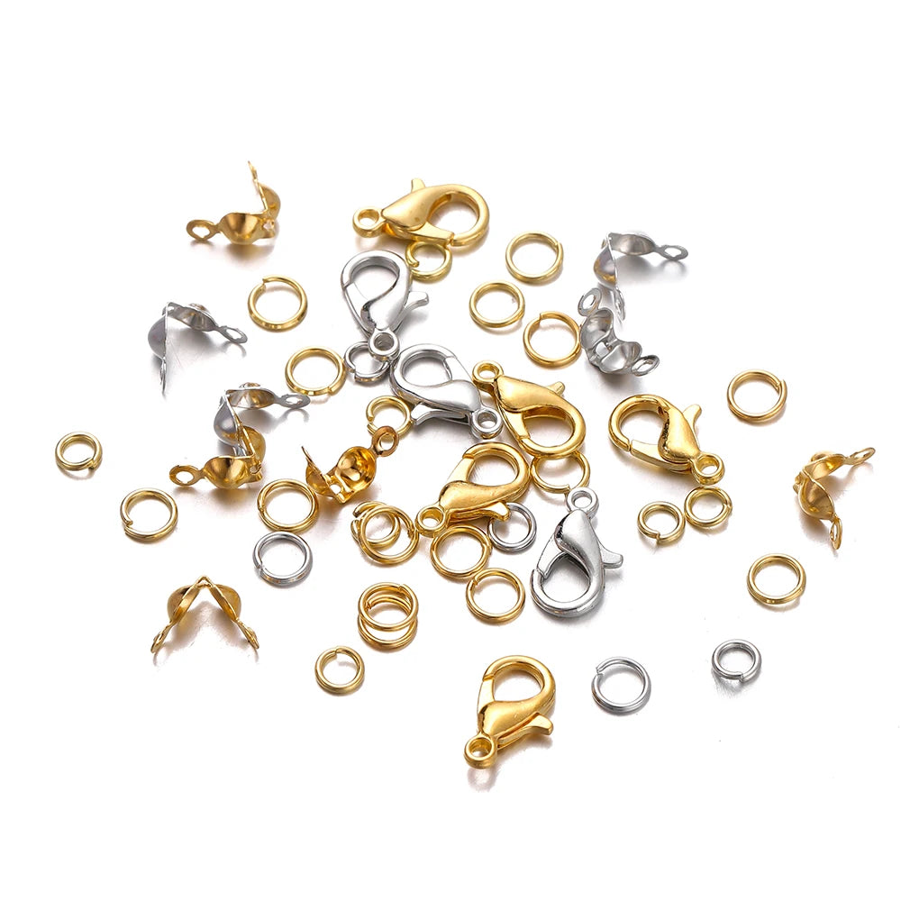 210–400pcs Jewelry Findings Kit