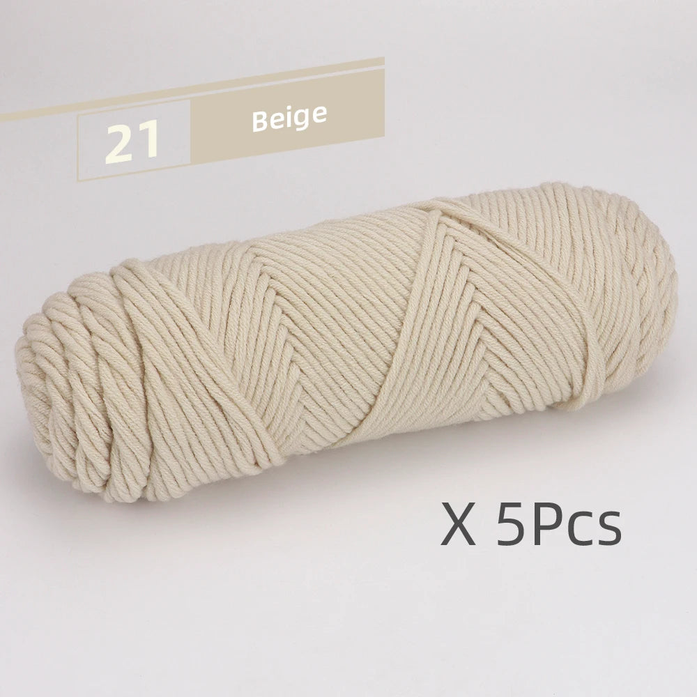 5 Pcs Cotton Select Yarn