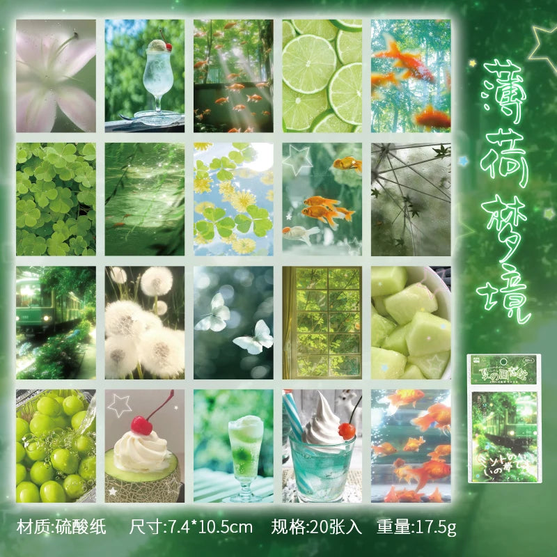 20 Sheets Summer Theme M5 Tracing Paper – Scrapbooking & DIY Art