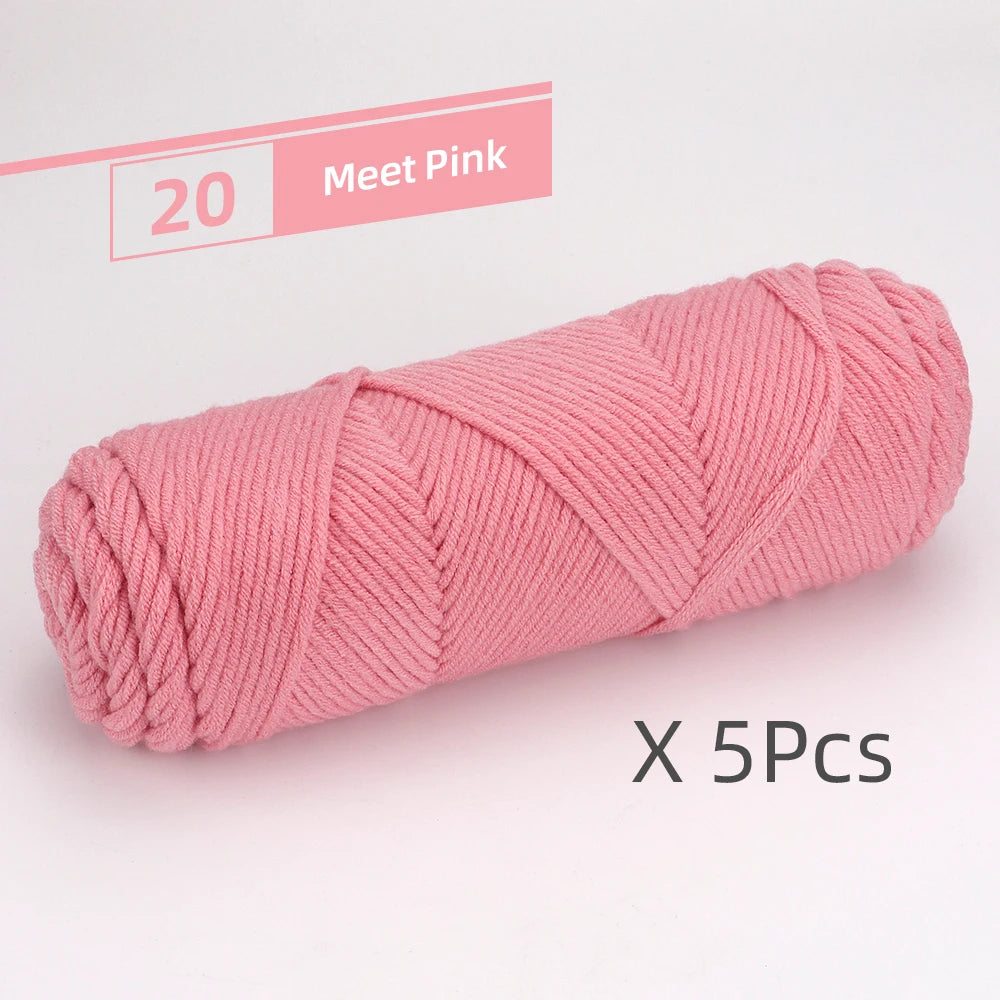 5 Pcs Cotton Select Yarn