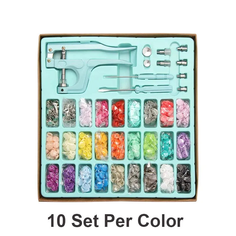 T5 Resin Snap Button Set with Pliers