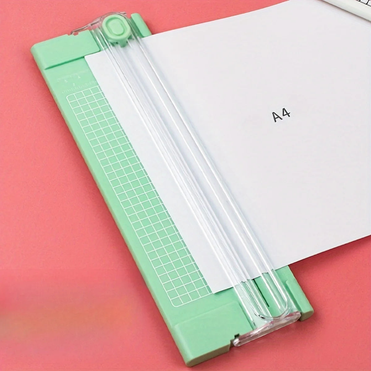 A4 Mini Paper Trimmer – Craft Paper Cutter for Scrapbooking & DIY