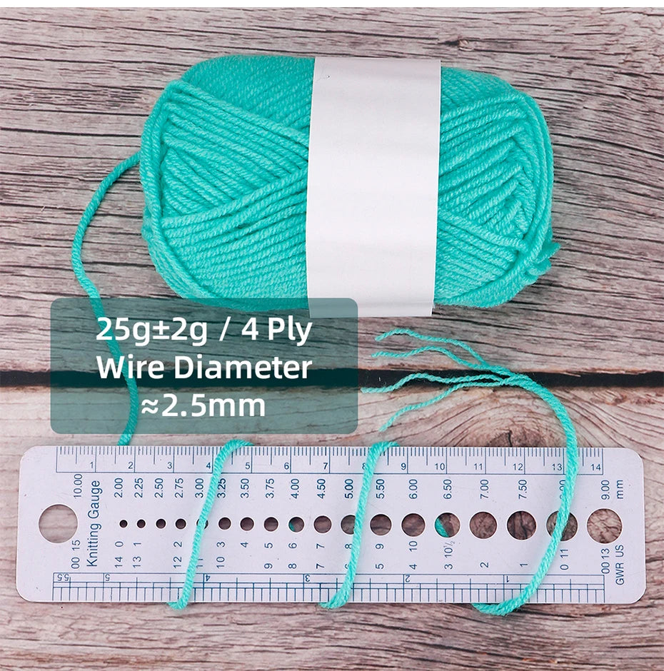 4 Ply Milk Cotton Yarn – Soft Knitting & Crochet Thread (25–50pcs)