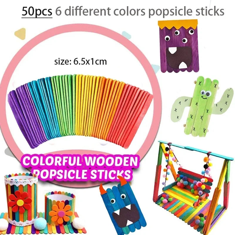 1000pcs Kids DIY Craft Art Supplies Kit