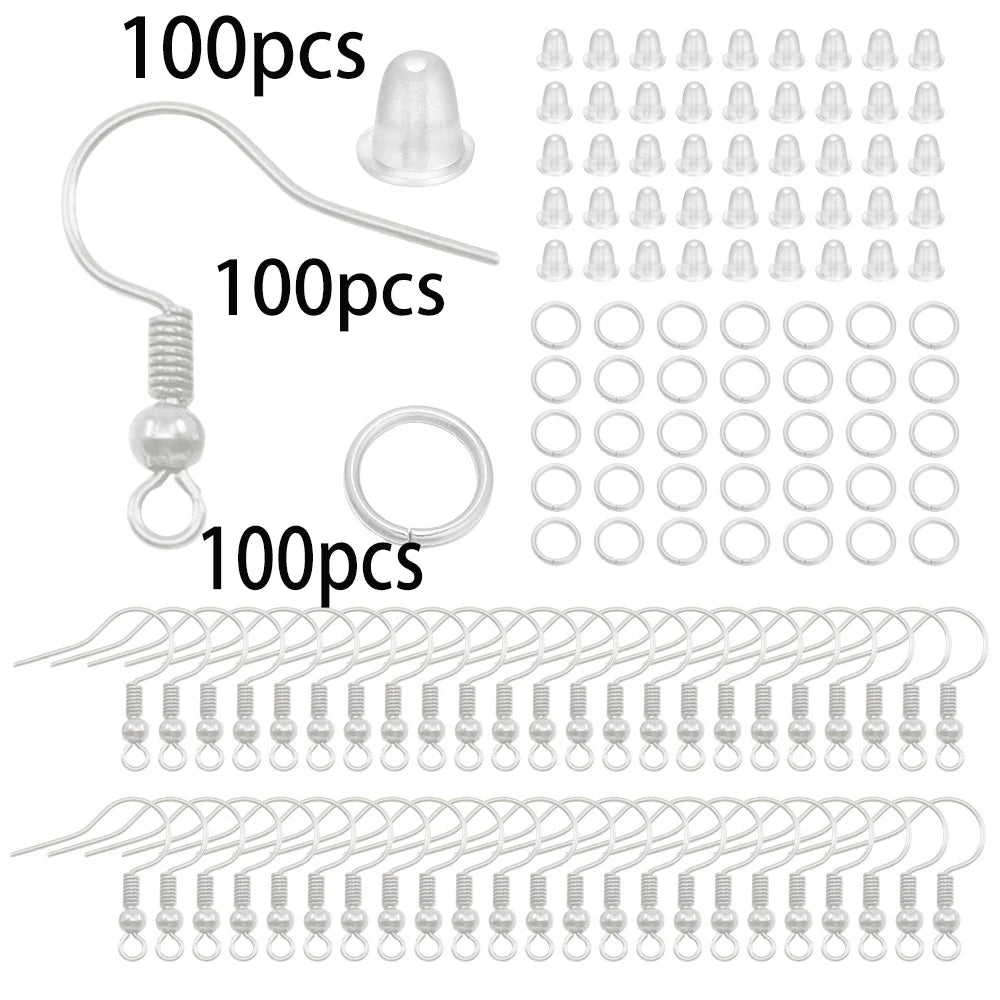 210–400pcs Jewelry Findings Kit