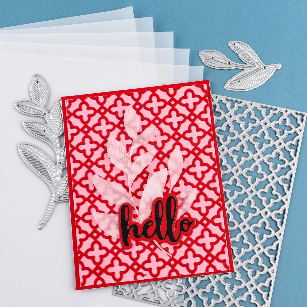 30pcs Frosted Vellum Paper Sheets – Translucent Scrapbooking Craft Set