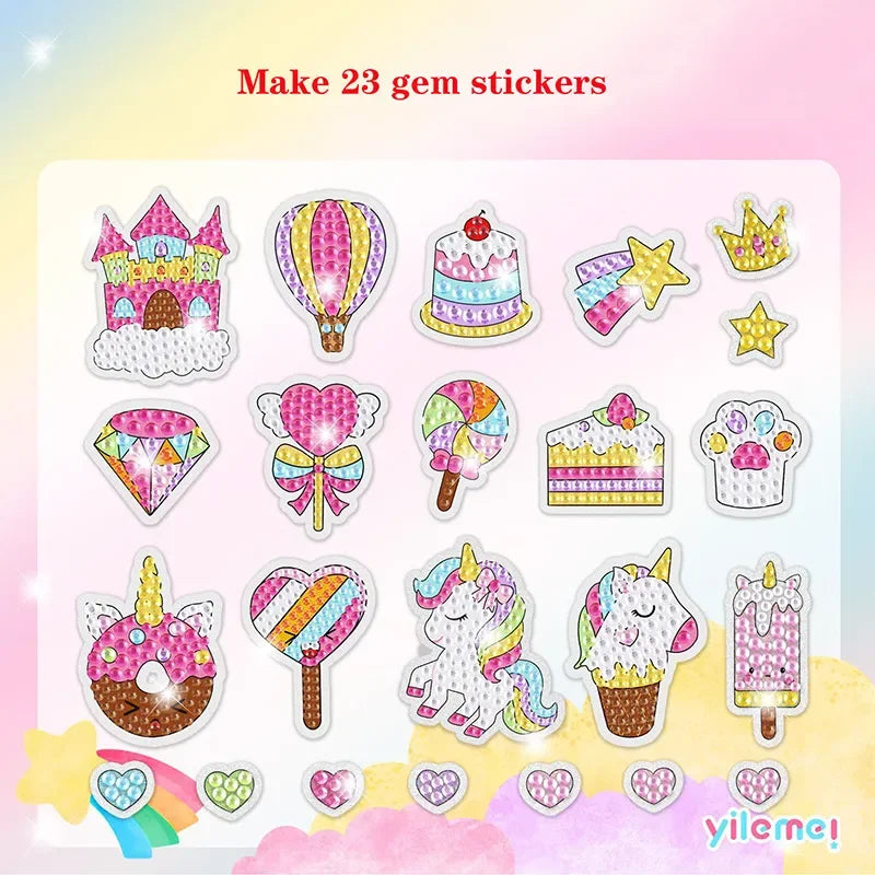5D Diamond Painting Sticker Kit