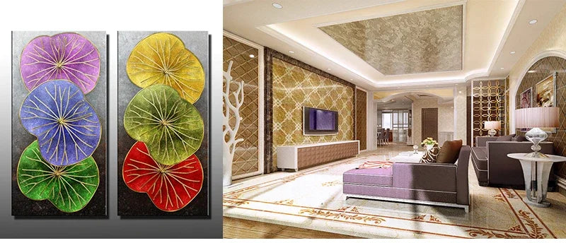 Gold Leaf Sheets Set (10 Pcs) | DIY Art, Nails, Resin & Furniture Decoration