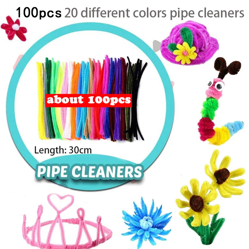 1000pcs Kids DIY Craft Art Supplies Kit