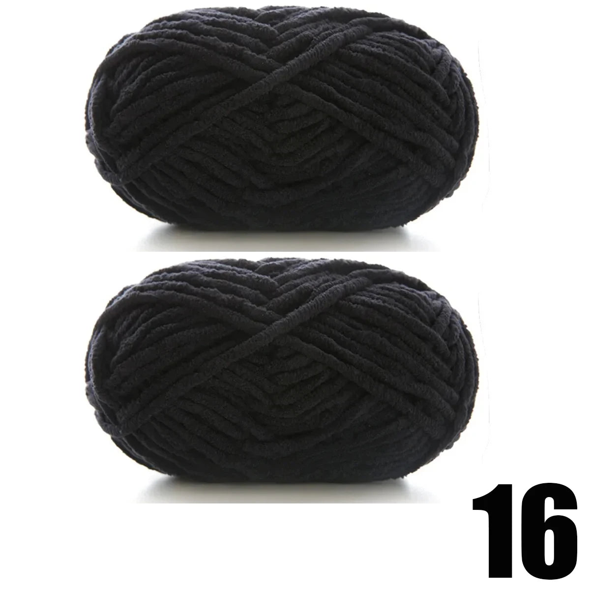 2pcs x 50g Soft Velvet Chenille Yarn