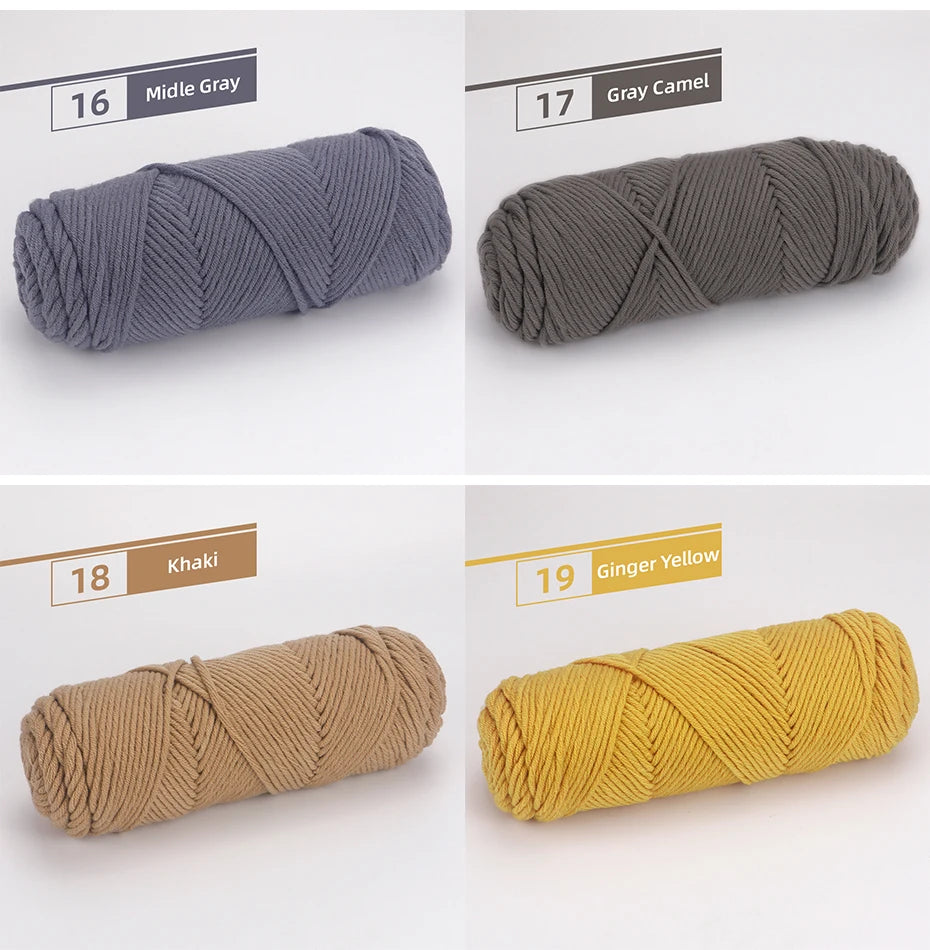 5 Pcs Cotton Select Yarn