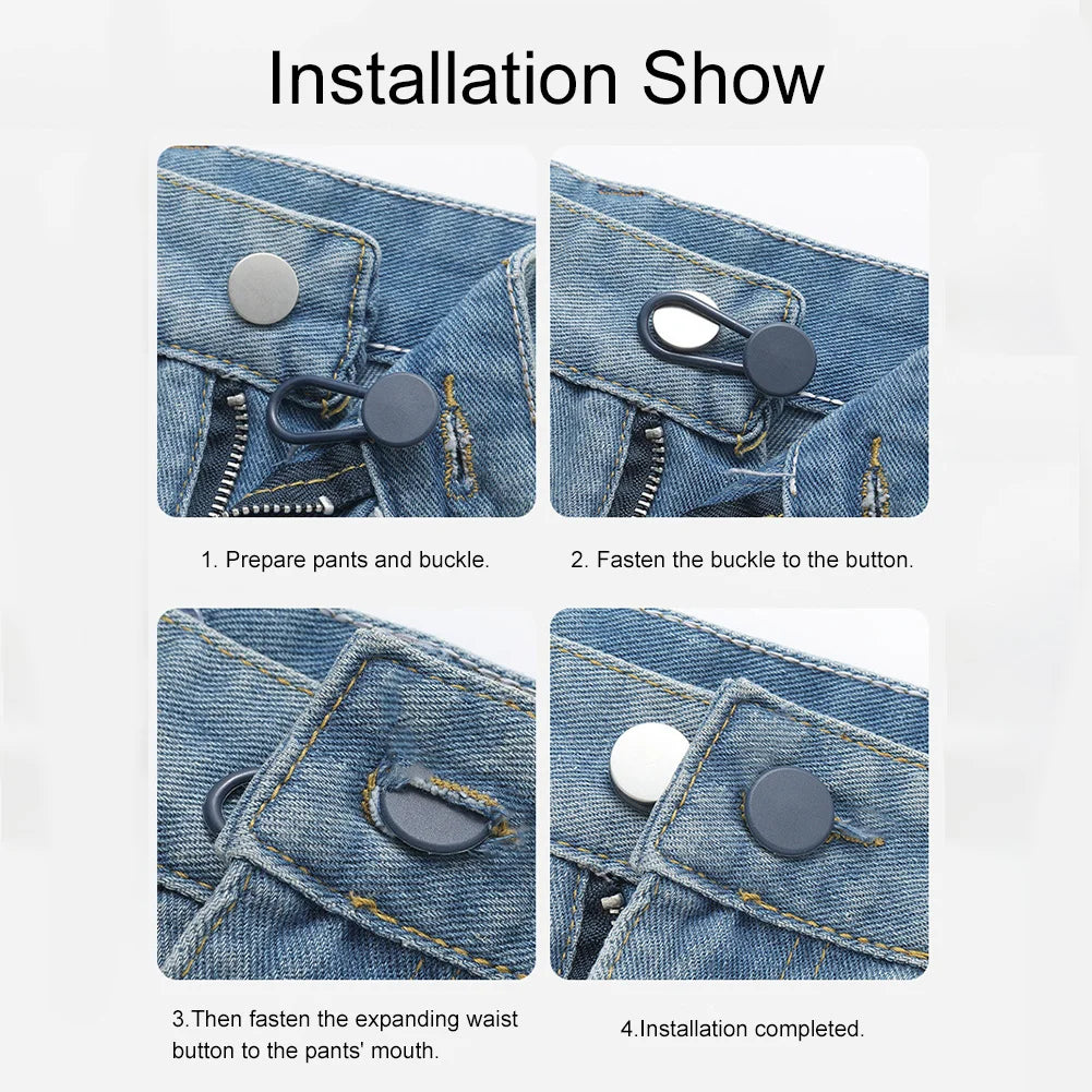 36Pcs No-Sew Waist Extenders