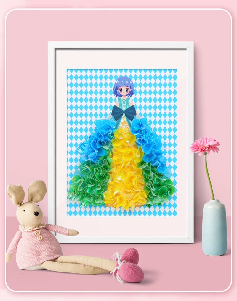 Puzzle Puncture Painting Set – DIY Poke Art Boards for Kids