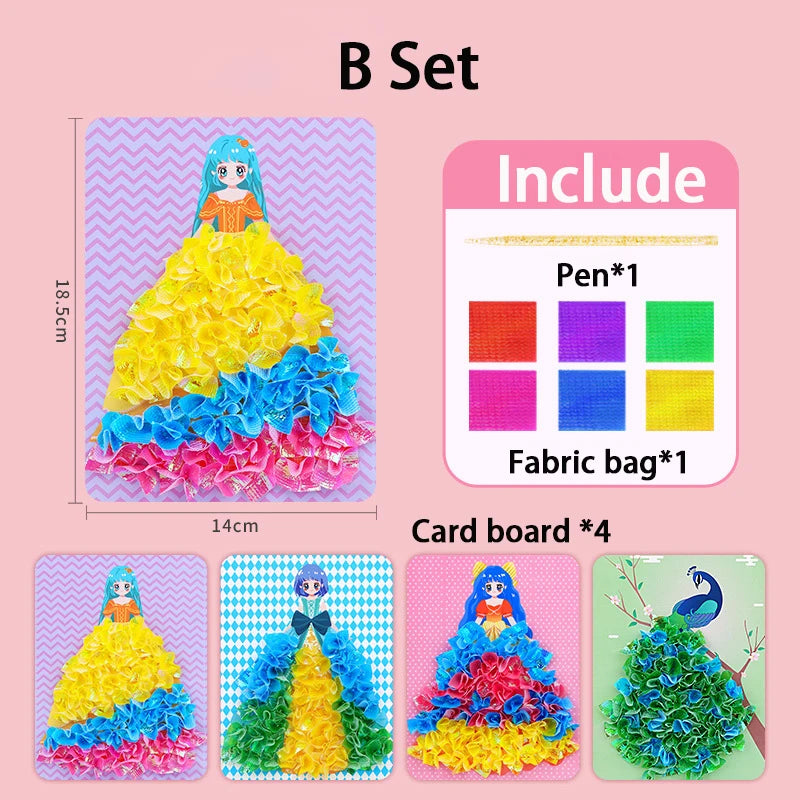 Puzzle Puncture Painting Set – DIY Poke Art Boards for Kids
