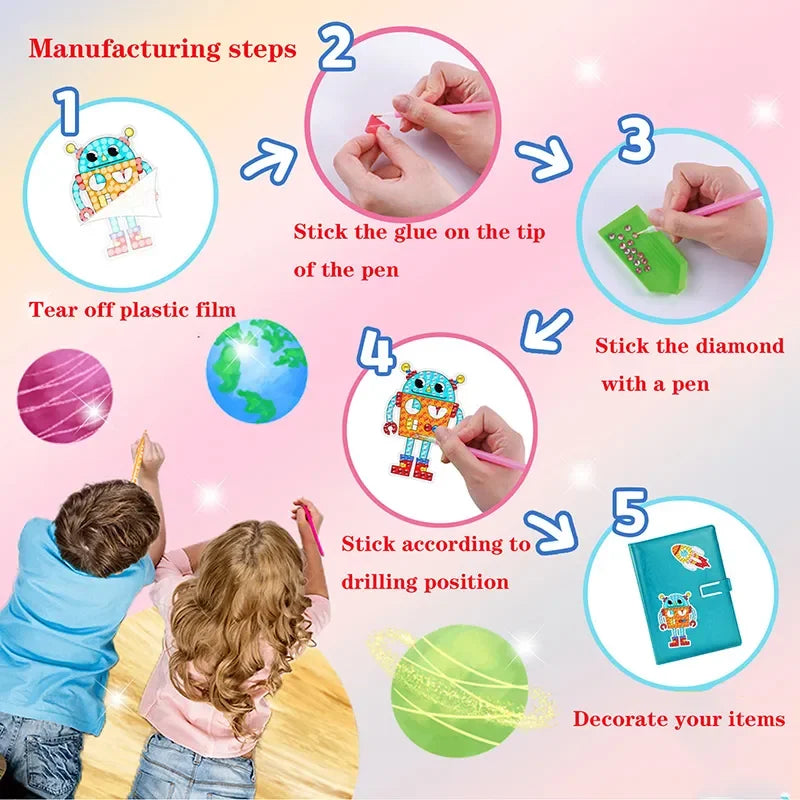 5D Diamond Painting Sticker Kit