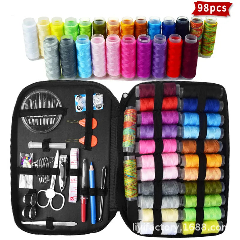 DIY Multi-Function Sewing Kit Box | Hand Quilting & Embroidery Tools Set
