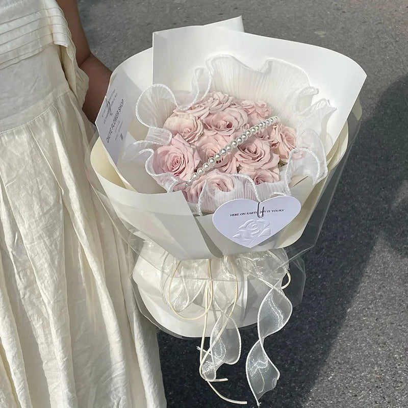 Chiffon Silk Ribbon Roll | 10 Yards Organza Satin for DIY Crafts & Gift Wrapping