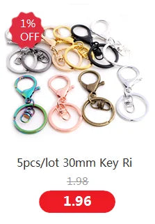10Pcs Lobster Clasp Hooks Set | Gold & Silver Plated Jewelry Making Supplies