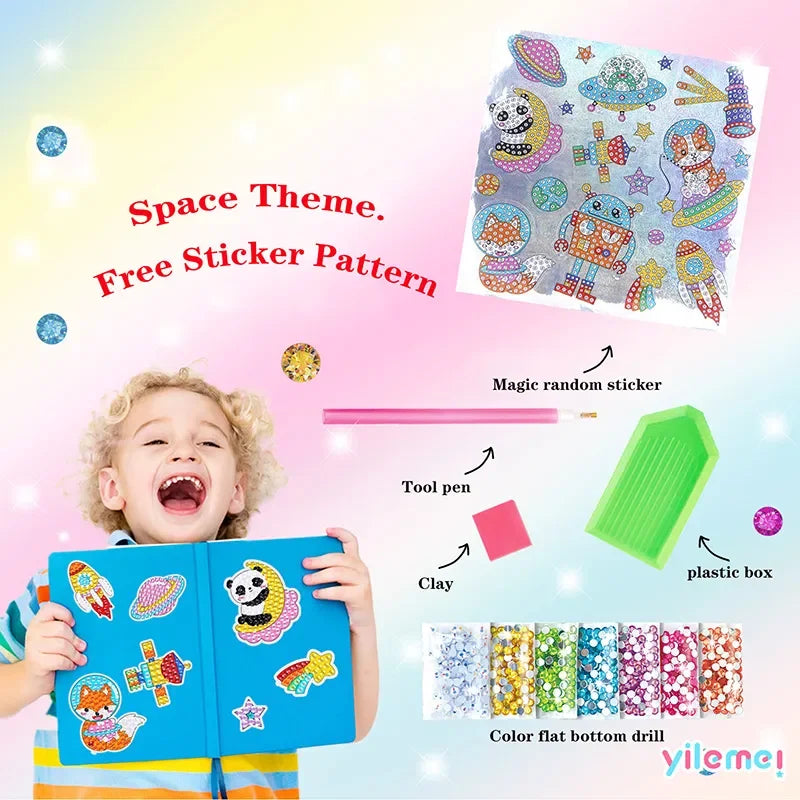 5D Diamond Painting Sticker Kit