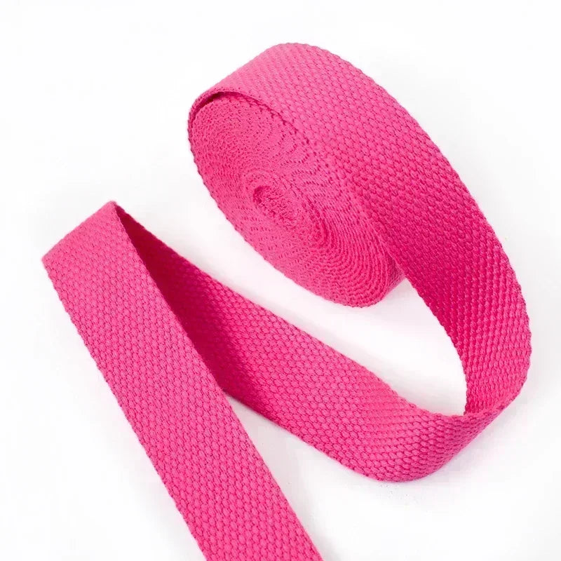 5M Cotton Webbing Tape – 1.3mm Thick Strap for Bags