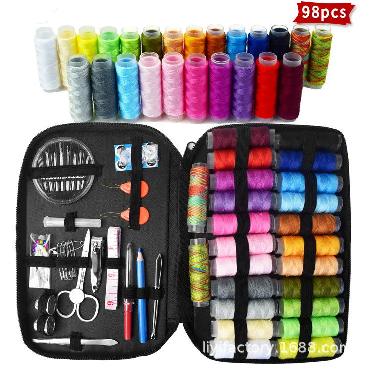 DIY Multi-Function Sewing Kit Box | Hand Quilting & Embroidery Tools Set