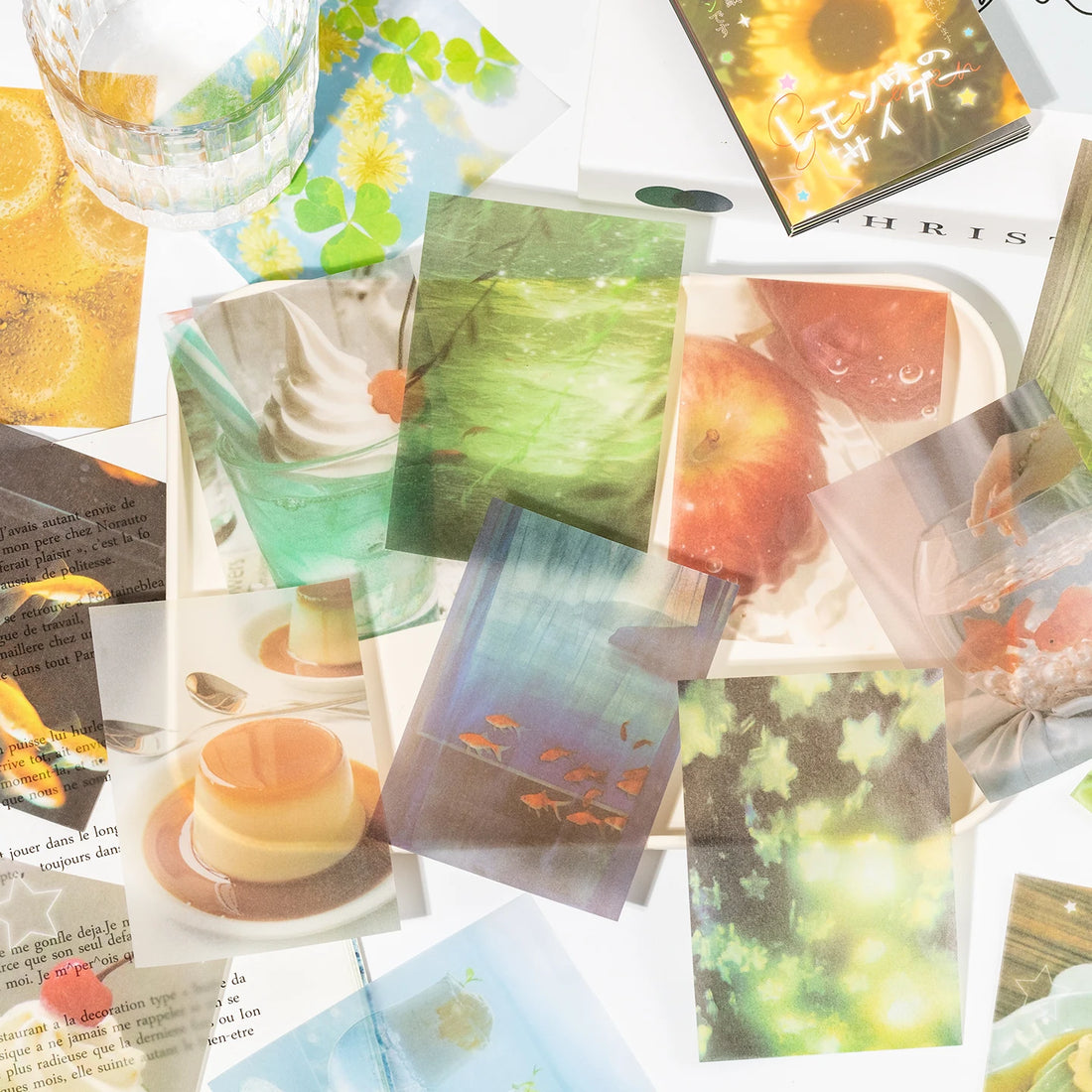 20 Sheets Summer Theme M5 Tracing Paper – Scrapbooking & DIY Art
