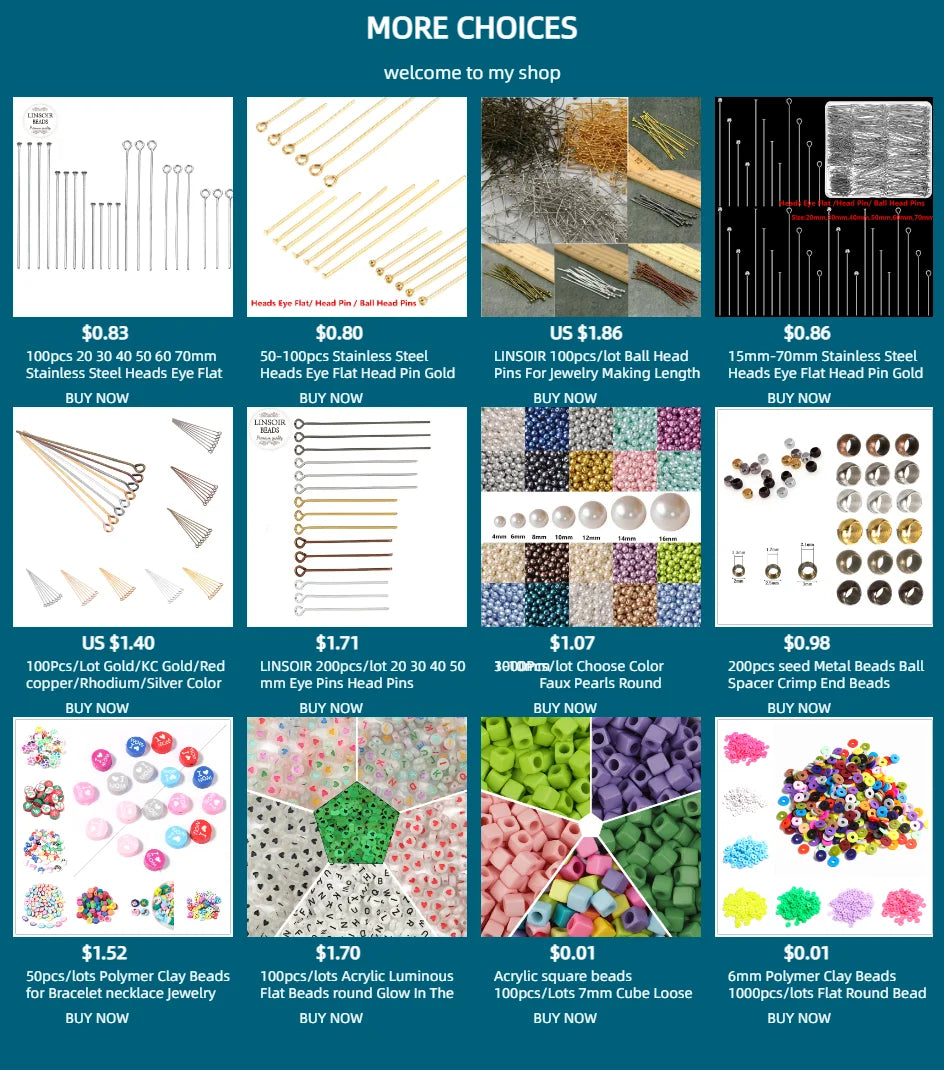 5750pcs 2mm Glass Spacer Beads – 20 Colors DIY Jewelry Set