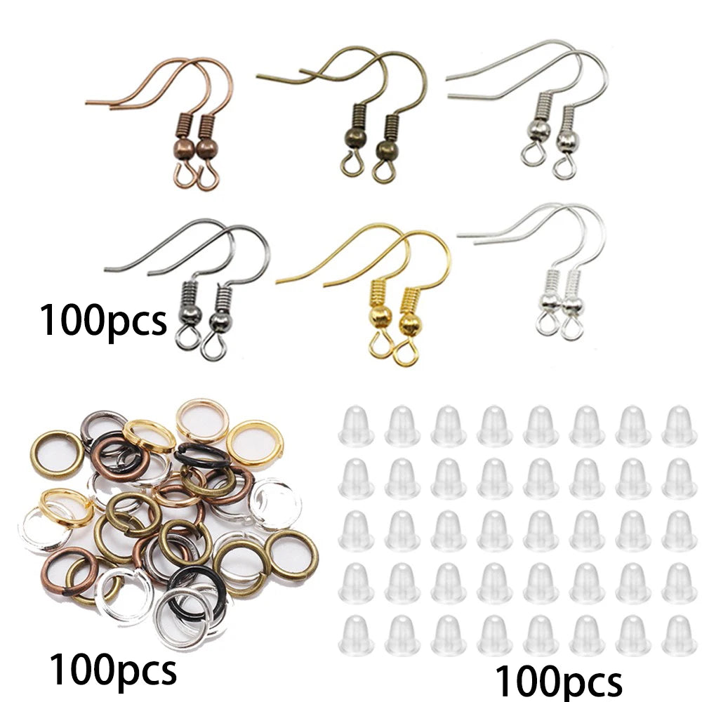 210–400pcs Jewelry Findings Kit