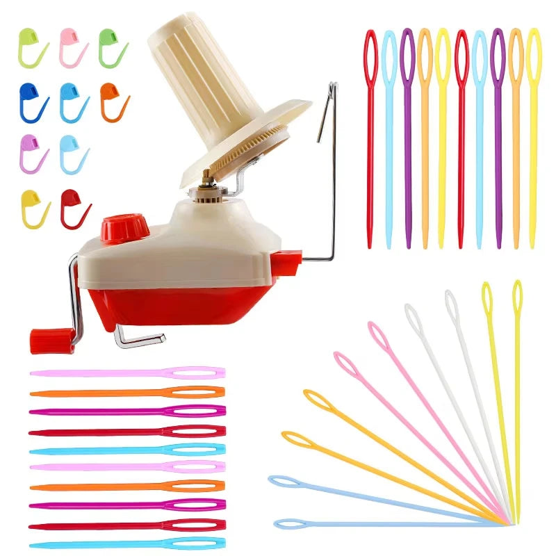 Fenrry Hand Operated Yarn Winder – Portable Wool & Fiber Ball Winding Machine