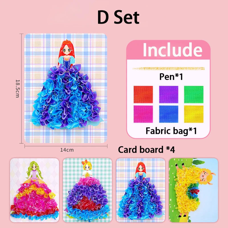 Puzzle Puncture Painting Set – DIY Poke Art Boards for Kids