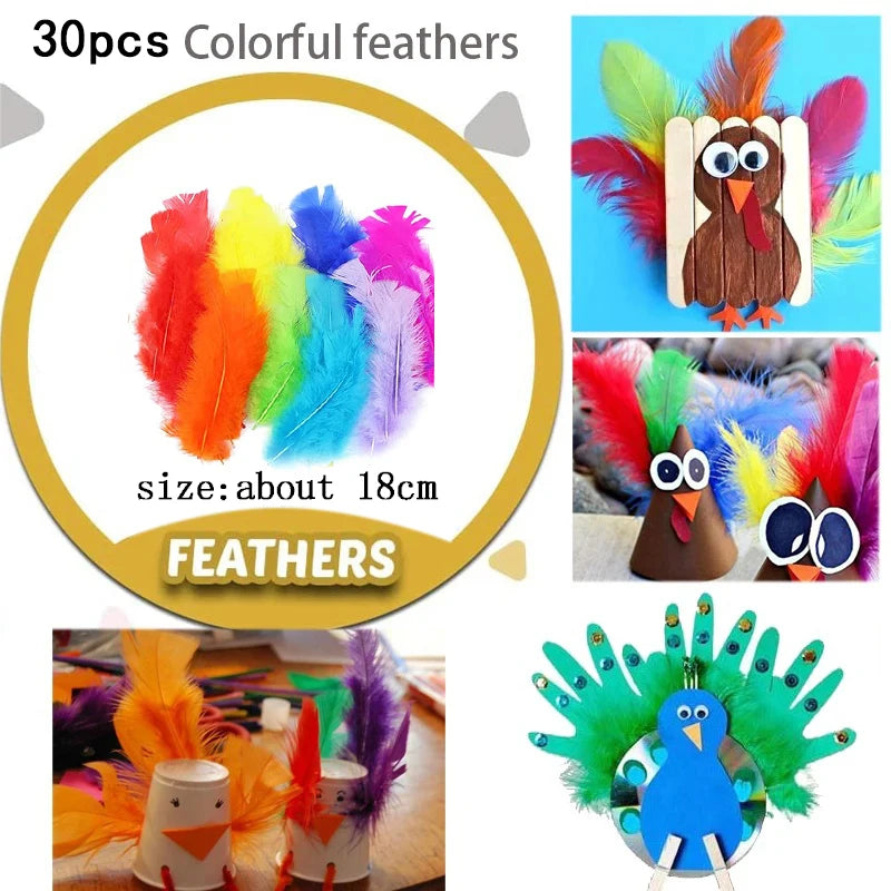 1000pcs Kids DIY Craft Art Supplies Kit