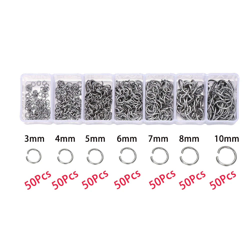 210–400pcs Jewelry Findings Kit