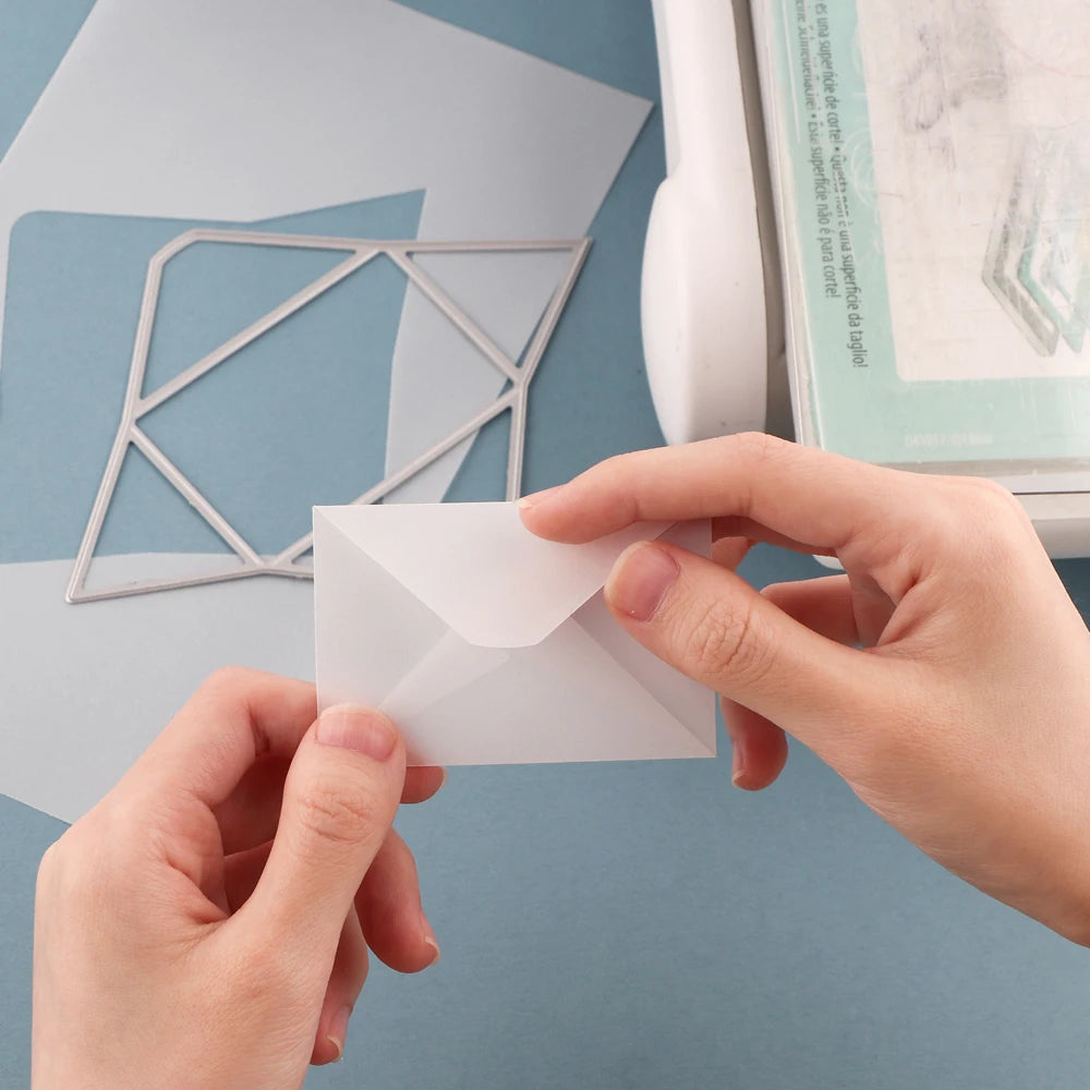 30pcs Frosted Vellum Paper Sheets – Translucent Scrapbooking Craft Set