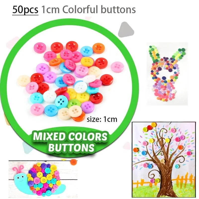 1000pcs Kids DIY Craft Art Supplies Kit