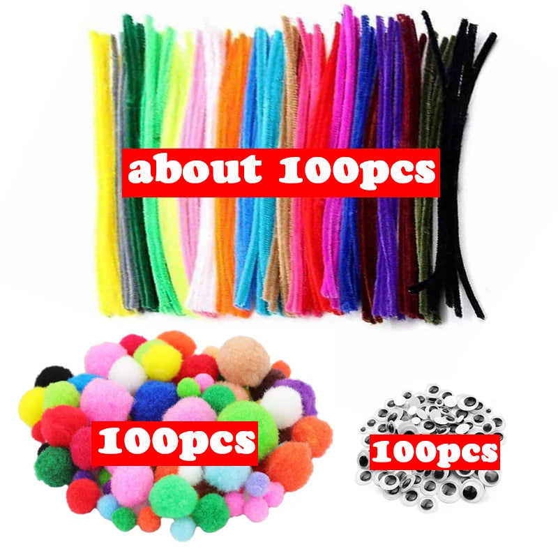 1000pcs Kids DIY Craft Art Supplies Kit