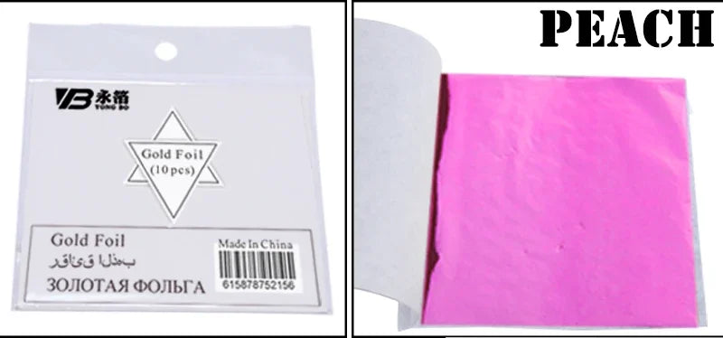 Gold Leaf Sheets Set (10 Pcs) | DIY Art, Nails, Resin & Furniture Decoration