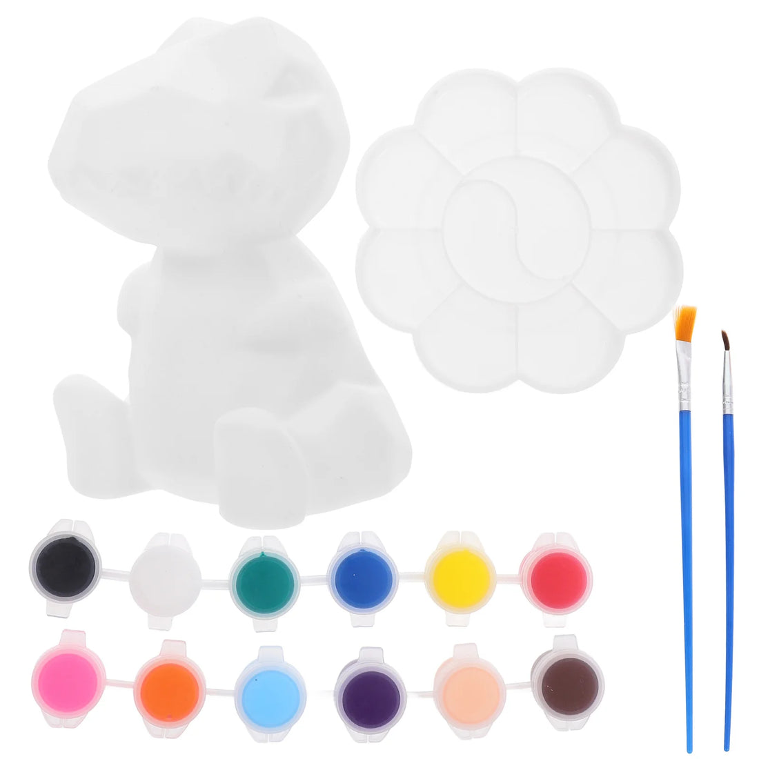 DIY Dinosaur Night Light Painting Kit – Kids Art Craft Lamp Set Gift