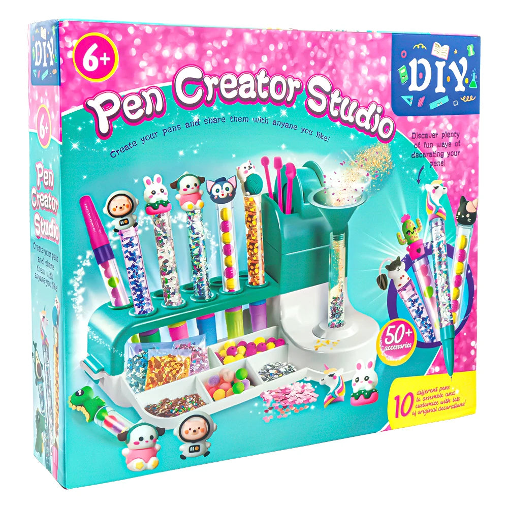Magic Sand Pen DIY Craft Set for Kids | Educational STEM Art Toy