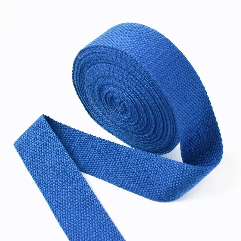 5M Cotton Webbing Tape – 1.3mm Thick Strap for Bags